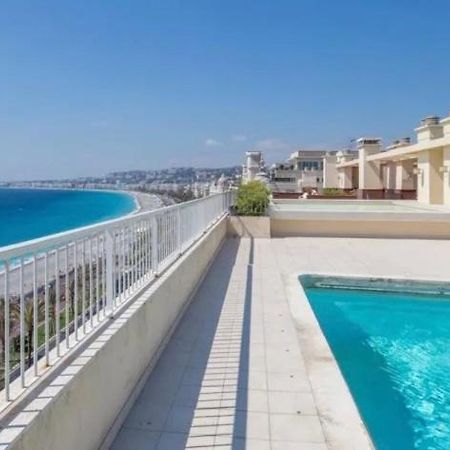 Le Royal, Spacious Seaside Apartment Rooftop And Pool นีซ ภายนอก รูปภาพ